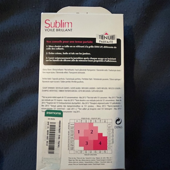 Sublim collants Dim New - Picture 2 of 2